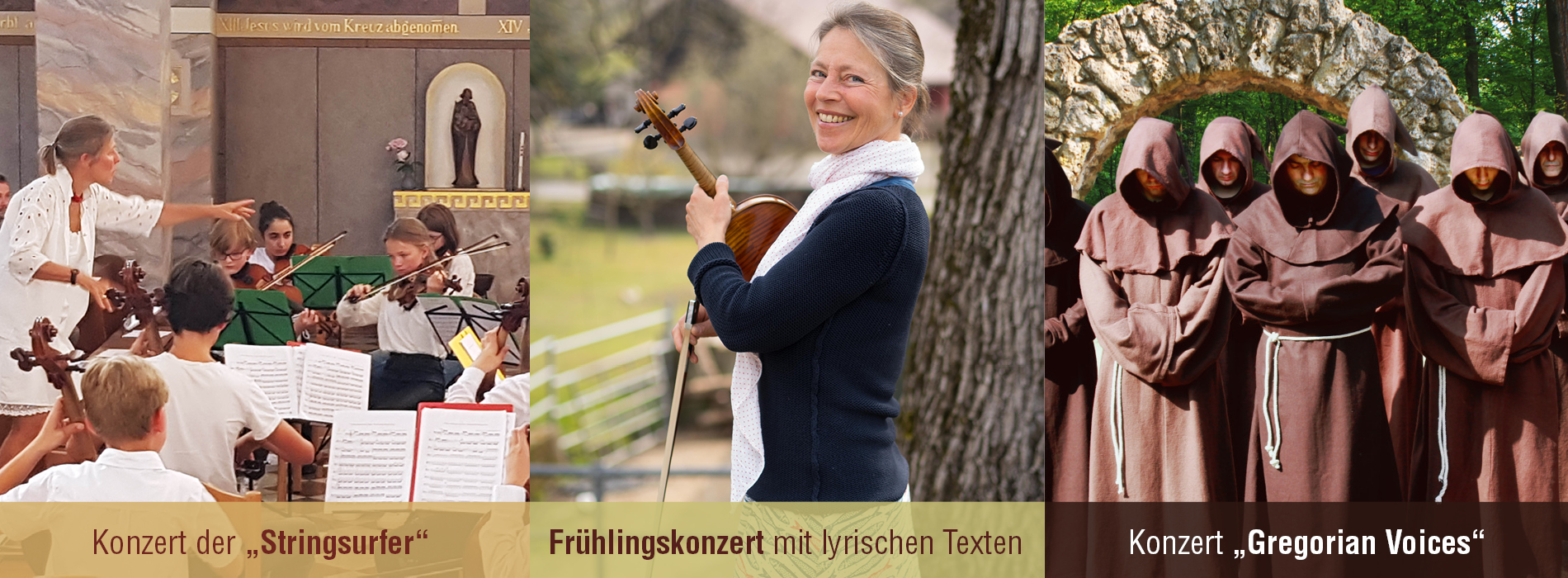 Frühjahrskonzerte