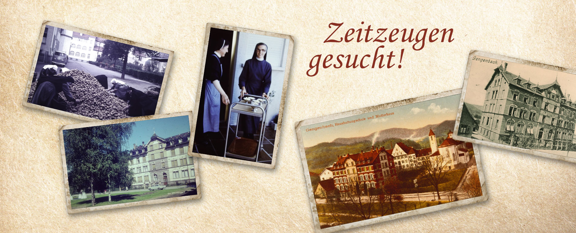 Zeitzeugen gesucht